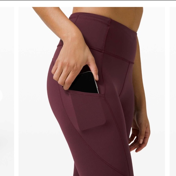 Lululemon Fast and Free Tight II 25" *Non-Reflective Nulux Size 14 - Picture 4 of 10